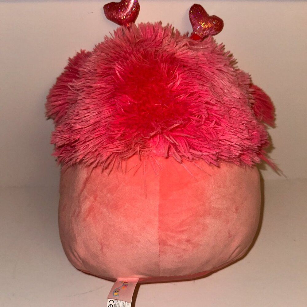 Squishmallows 12" IN VALENTINES 2023 BIGFOOT CAPARINNE RARE Kellytoy - Picture 3 of 6